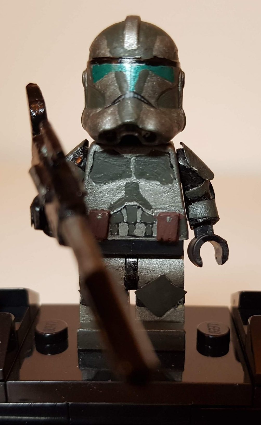 Custom LEGO Clone Troopers - Clone Commander Gree - Made by Wright Built - Brickcan 2019