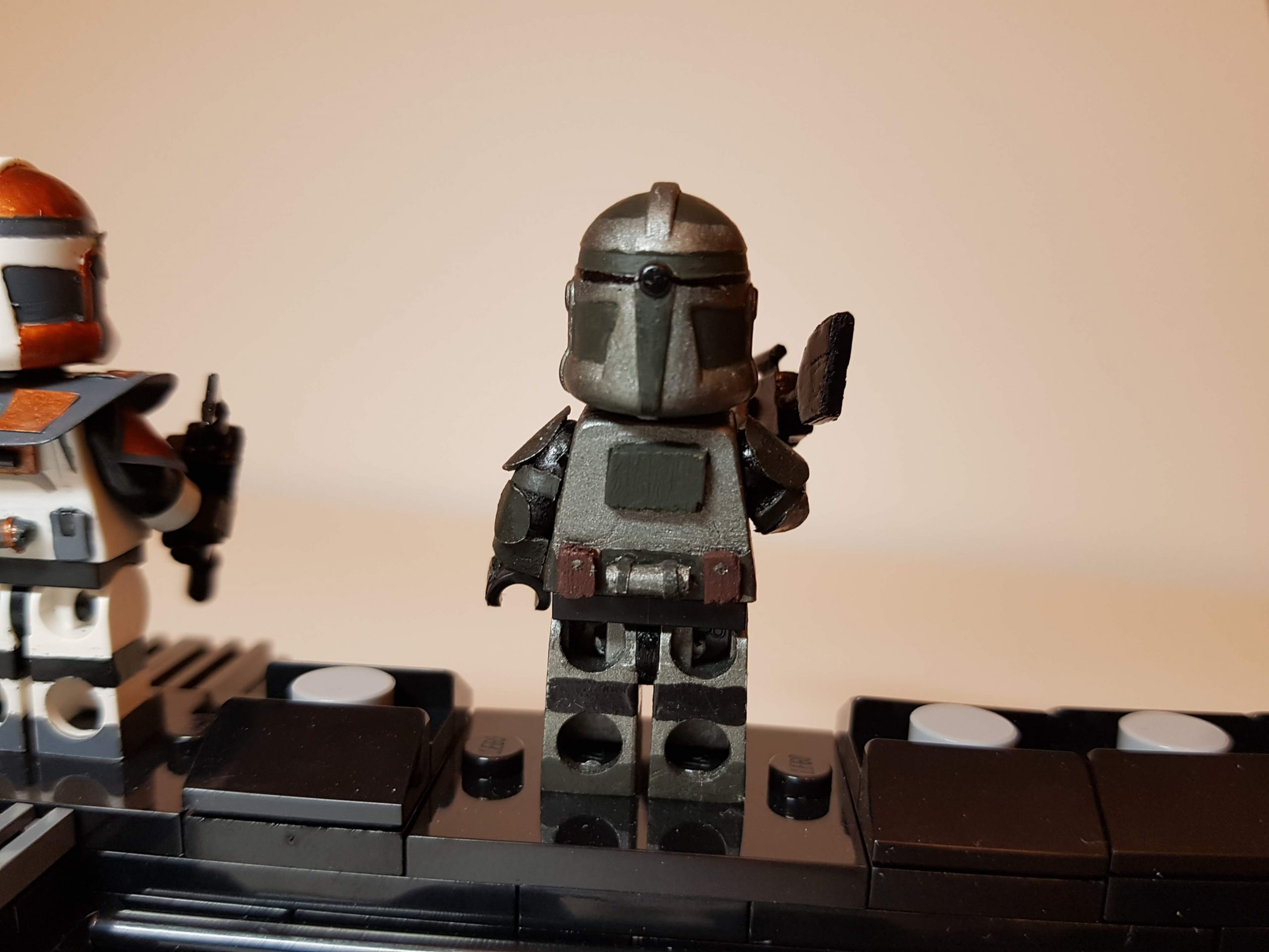 Custom LEGO Clone Troopers - Clone Commander Gree 3 - Made by Wright Built - Brickcan 2019