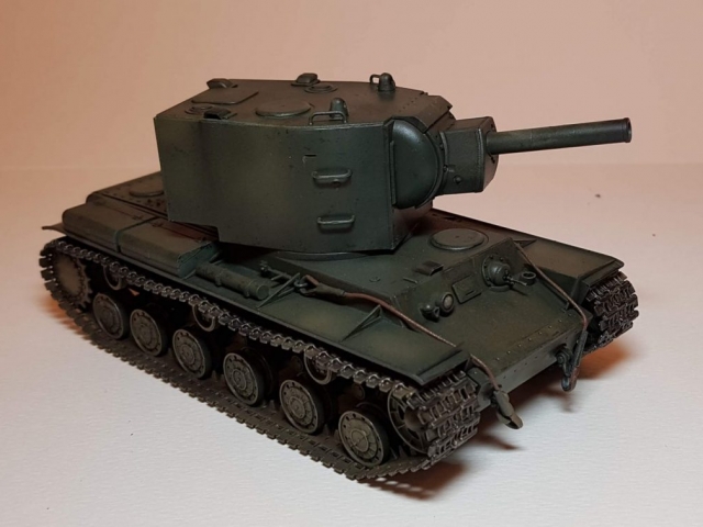 KV-2 (WW2) - View 1 - 1/35 Scale - Built By Wright Built - Tamiya Models