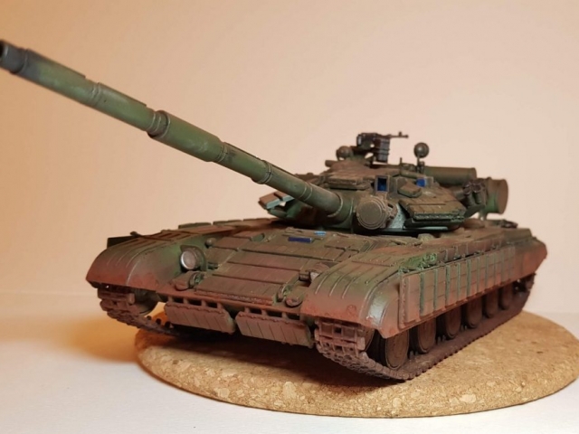 T-64B - View 2 - 1/35 Scale - Built By Wright Built - Skif Models