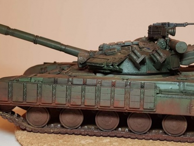 T-64B - View 3 - 1/35 Scale - Built By Wright Built - Skif Models